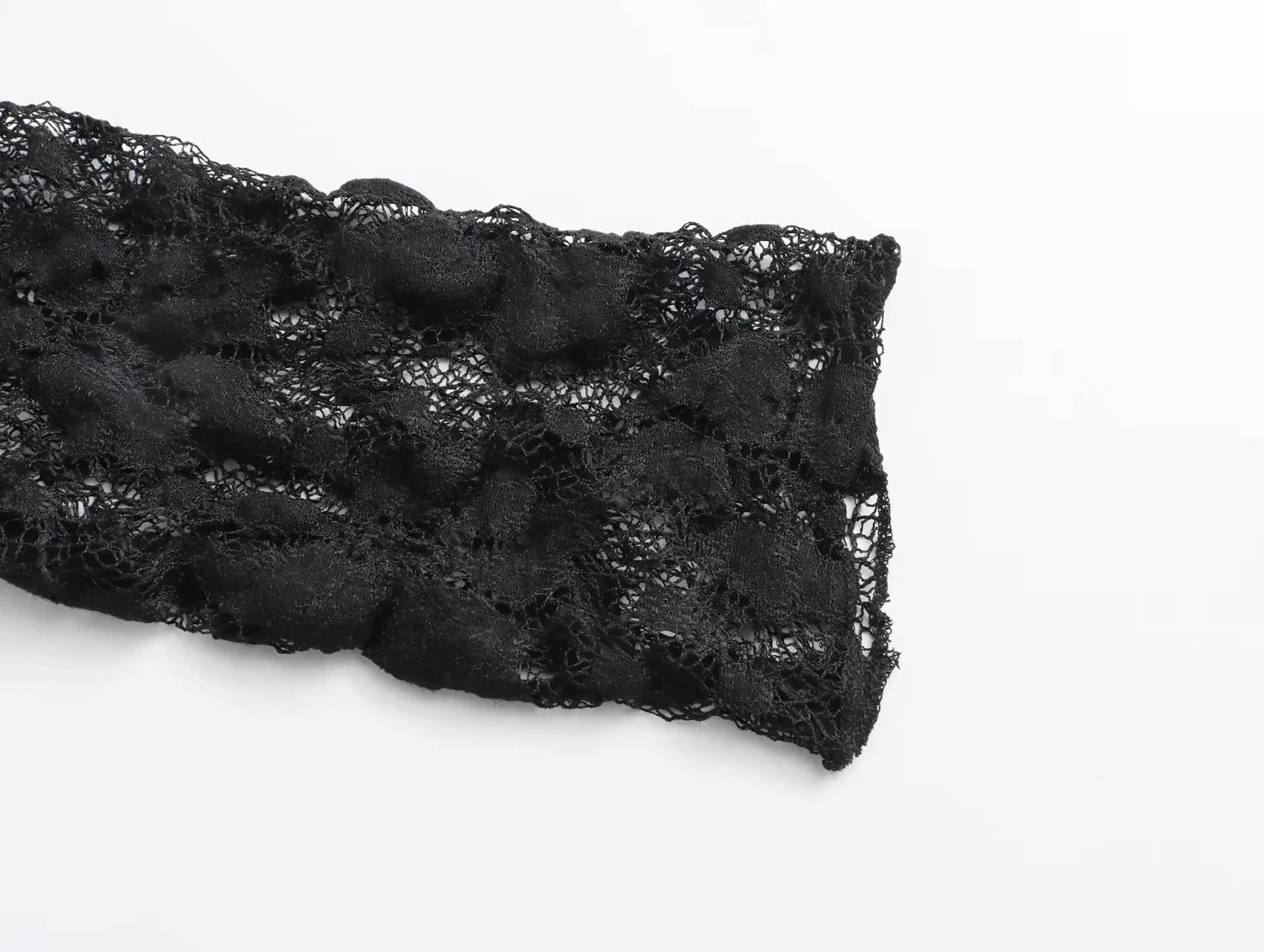 TRAFZA Summer Lace Jumpsuits For Women Fashion New Long Sleeves Hollow Out Slim Onesies Female Chic Wild Women's Bodysuits