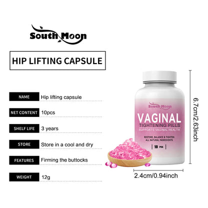 Hip Lifting Capsule Tightening Warping Buttock Prevents Sagging Collapse Sexy Butt Enlargement Plump Hip Fats Women Body Shaping