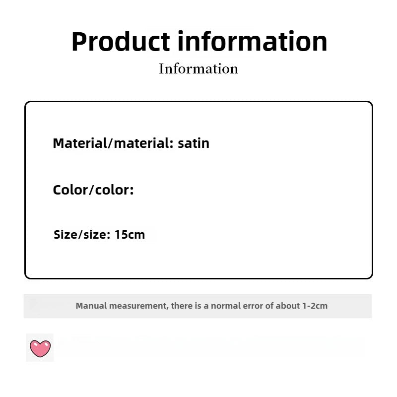 Fashion Vintage Glossy Chiffon Gauze Hair Scrunchies Women Elegant Large Elastic Hair Bands Bright Solid Ponytail Hair Ties Rope