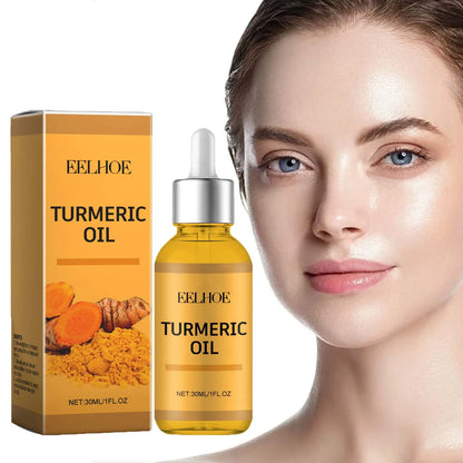 Turmeric Facial Oil Lightening Face Moisturizing & Skin Repair Smooth Deep Moisturizing Brightening Skin Care Essence Oil