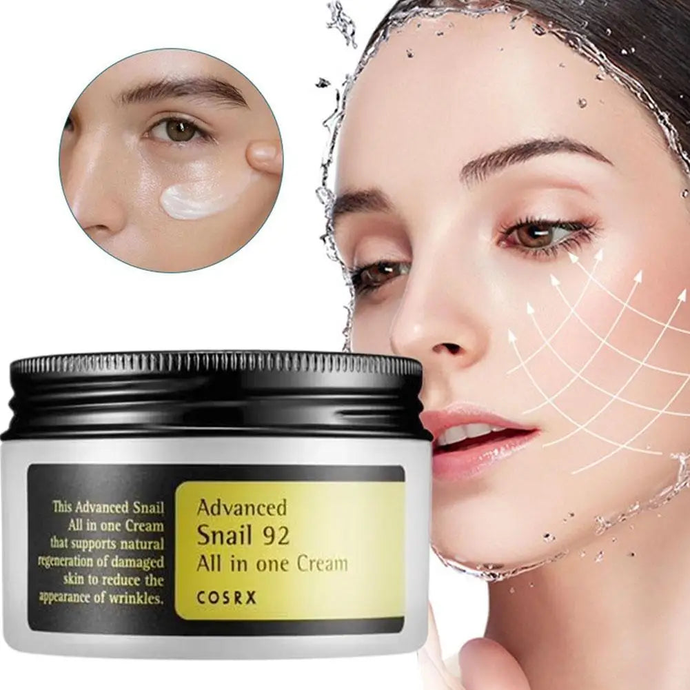 Advanced Snail Essence Skin Care Collagen 92 Face Cream Toner Cleanser SunScreen Sensitive skin Moisturizing Firming Smoothing