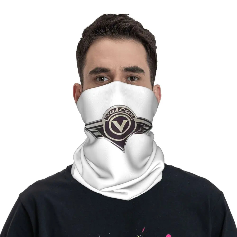 Vulcan Motorcycle Modren Bandana Neck Cover Printed Wrap Scarf Multi-use Headwear Outdoor Sports Unisex Adult Washable