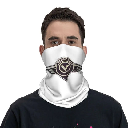 Vulcan Motorcycle Modren Bandana Neck Cover Printed Wrap Scarf Multi-use Headwear Outdoor Sports Unisex Adult Washable