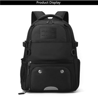 basketball sports backpack with shoe compartment man soccer bag boys football school bag black large capacity school backpack