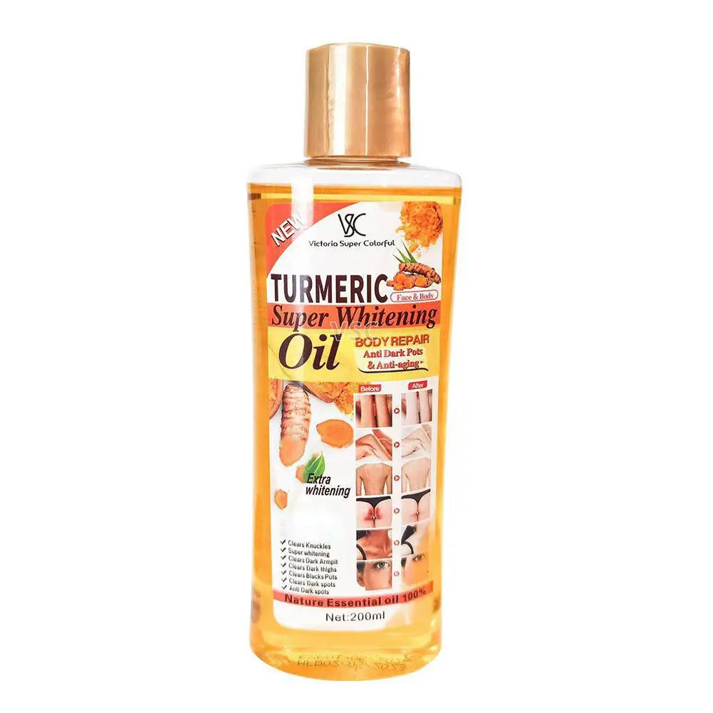 Turmeric Face Whitening Serum Turmeric Anti-oxidation Serum Turmeric Dark Spot Corrector Serum Facial Brighten Turmeric Oil Soap 200ml