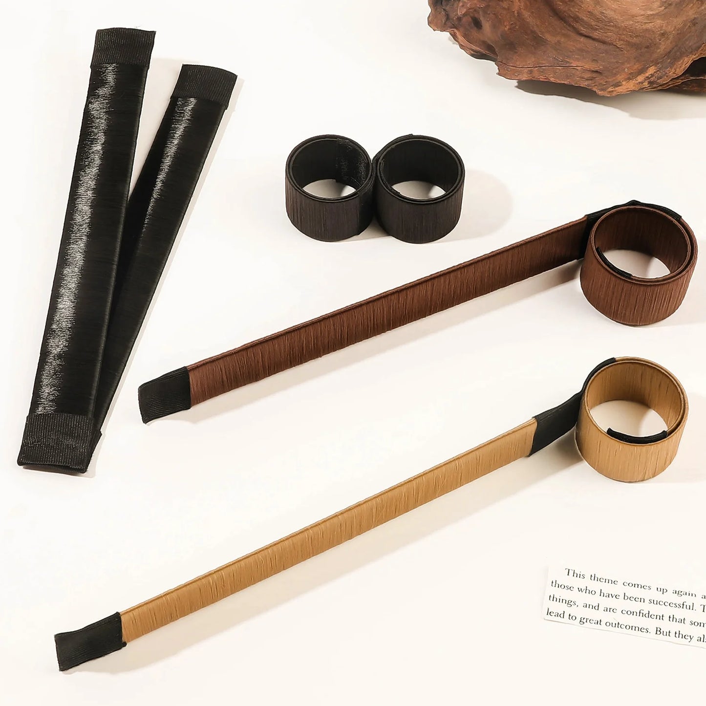 Lady Girl Hair Accessories Sweet French Dish Made Hair Band Ball Twist Magic DIY Tool Bun Maker Synthetic Donuts Bud Head Band Badiee Stylez