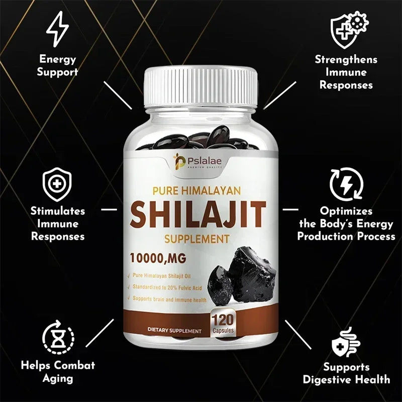 Shilajit Capsules - for Energy, Enhance Men Performance, Muscle Strength, EnduranceSupplement