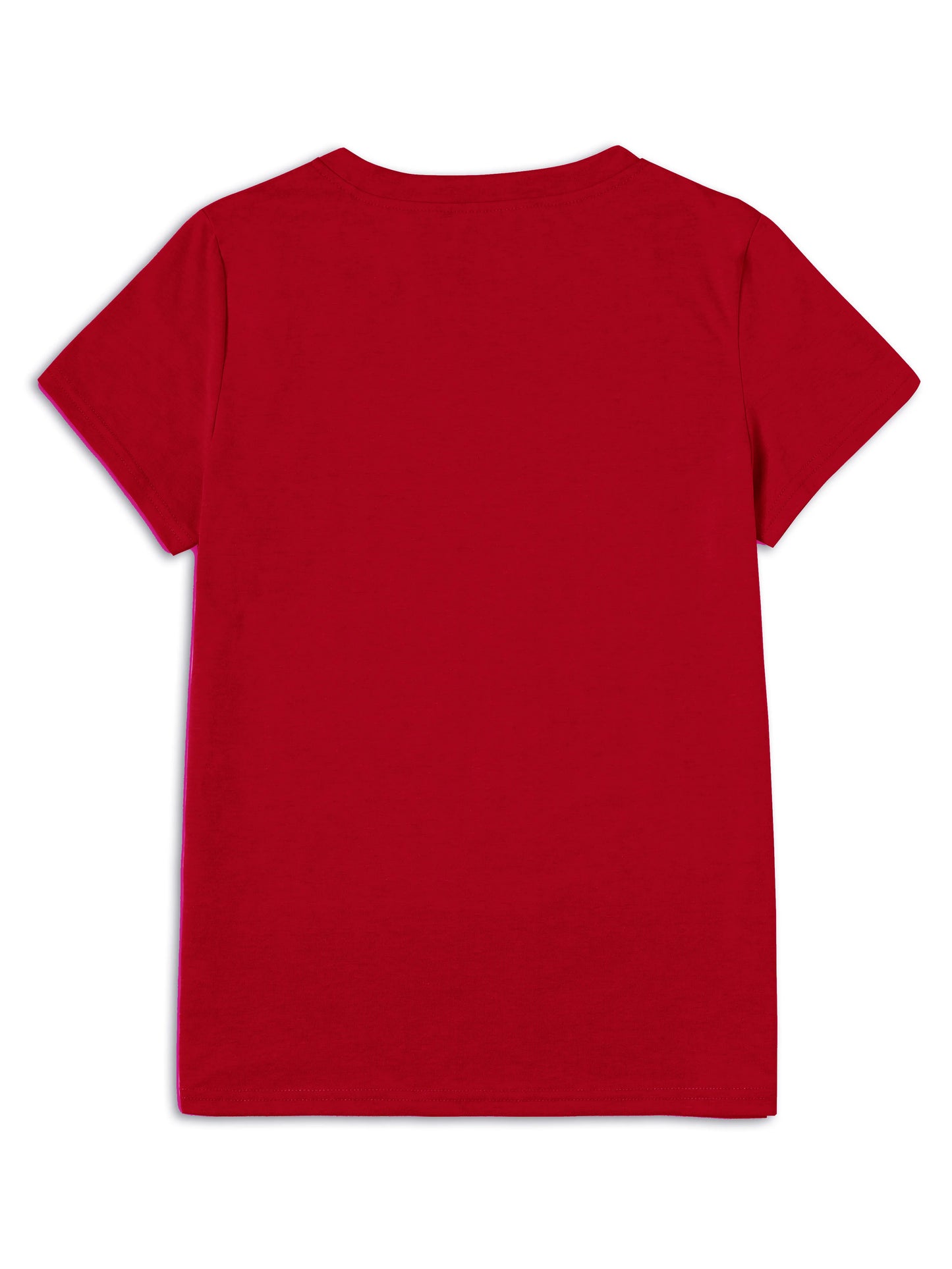 butterfly print t-shirt, short sleeve crew neck casual top for summer & spring, women's clothing