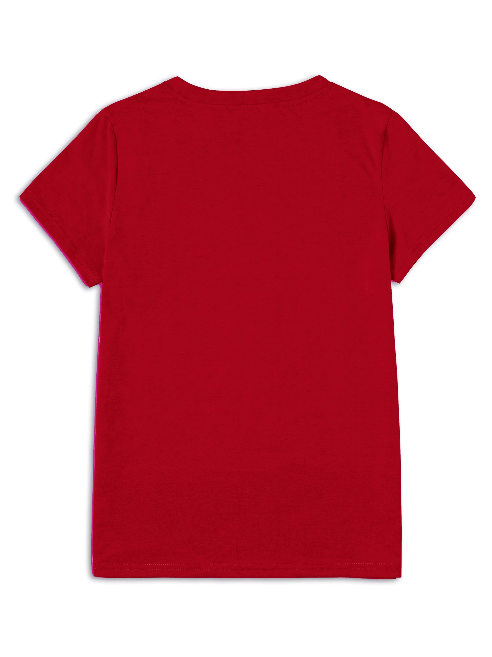 butterfly print t-shirt, short sleeve crew neck casual top for summer & spring, women's clothing