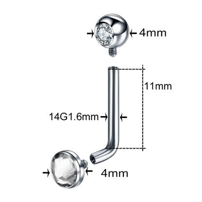 1PC Titanium Christina Piercing Flower Vertical Hood Intimate Piercing Gold Color Sexy Belly Rings Surface Jewelry for Men Women Badiee Stylez