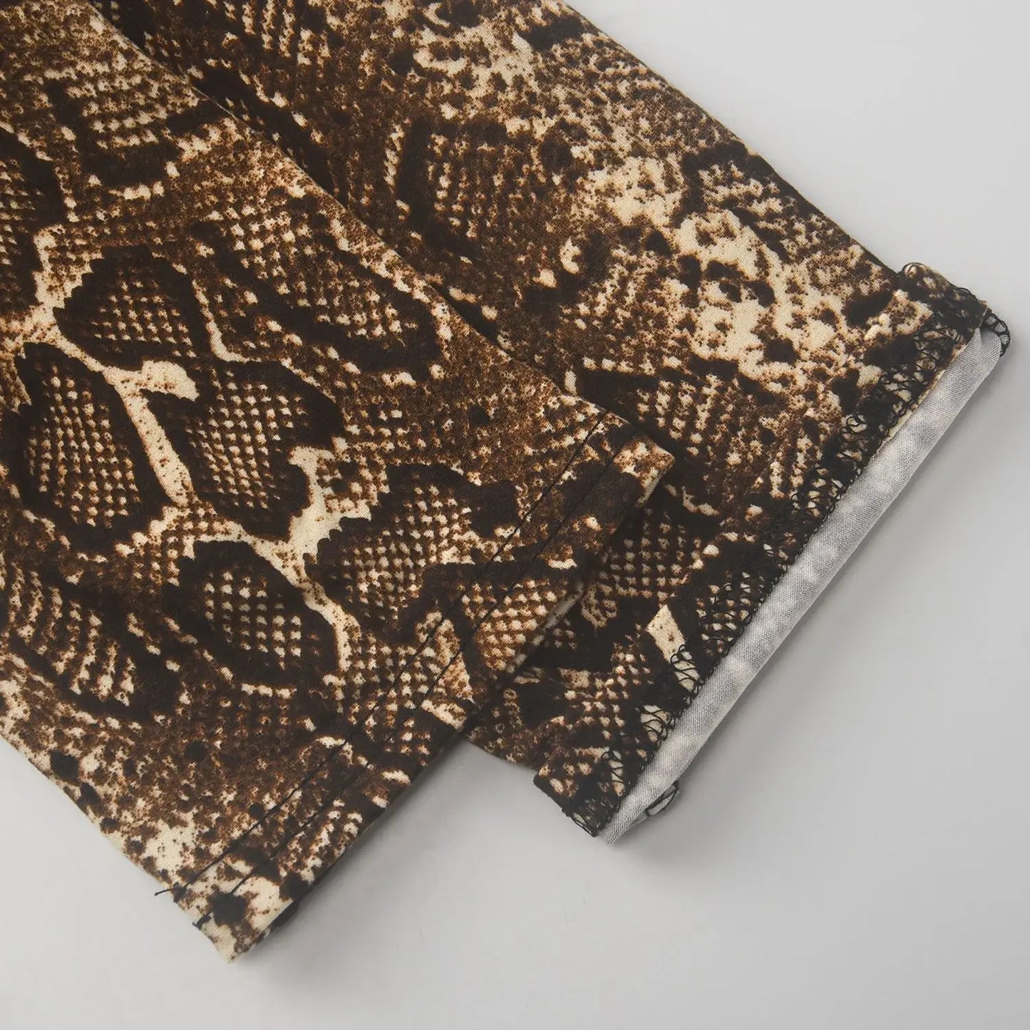 New Serpentine Leopard Print Y2k One Pieces Sleeveless Jumpsuit Fashion Clothes For Women Sexy Night Club Outfits Badiee Stylez