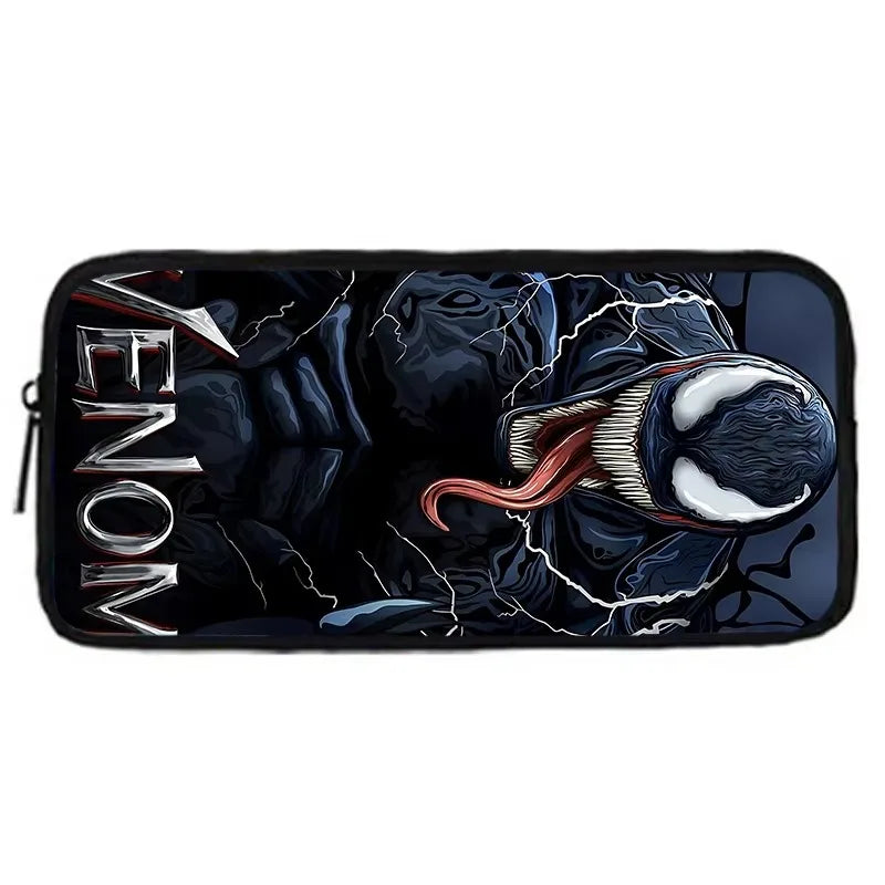 Marvels V-venoms Child School Backpack with Lunch Bags ,Pencil Bags ,School Bags for Boys Girls Best Gift XHOO1-BD-102-A6