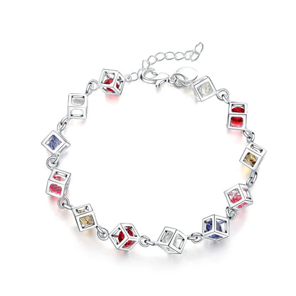 New High quality 925 Sterling Silver 4MM Women Men chain Male Twisted Rope Bracelets Fashion Silver Jewelry H220