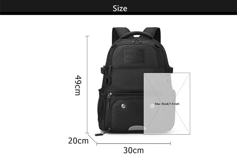basketball sports backpack with shoe compartment man soccer bag boys football school bag black large capacity school backpack