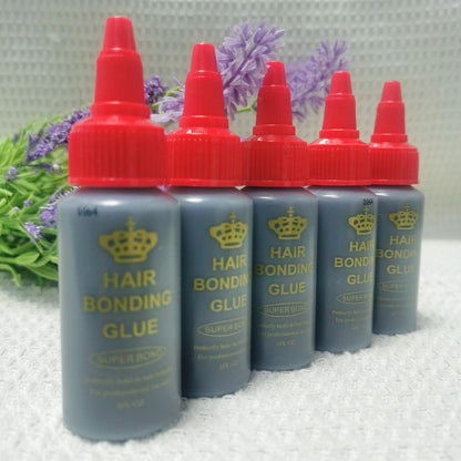 Black Hair Weaving Bond Waterproof Anti-fungus Hair Bonding Glue Super Bond For The Perfect Hold In Hair Bonding Lace Glue1 OZ
