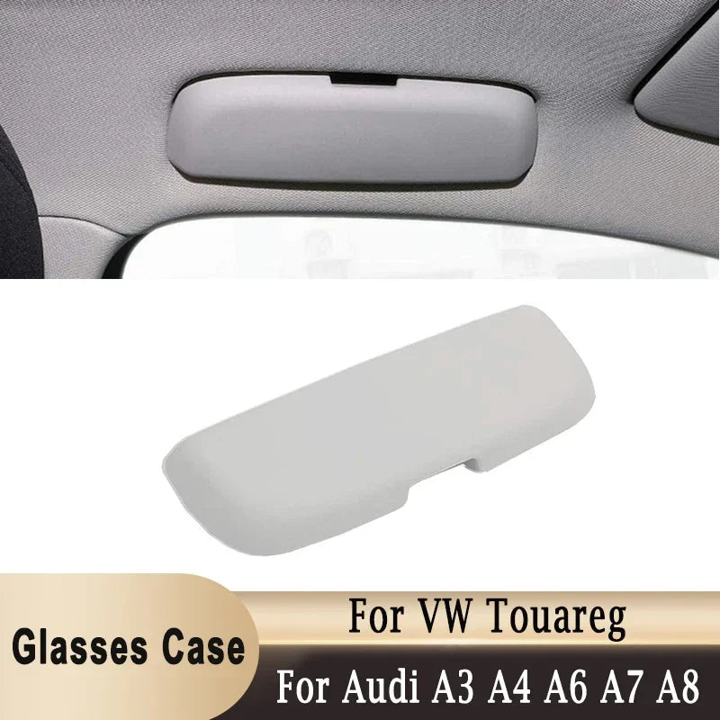 Interior Sunglasses Case Holder for Audi A3 A4 A6 A7 A8 for Porsche Cayenne / Panamera for VW Touareg Glasses Case Box Organizer