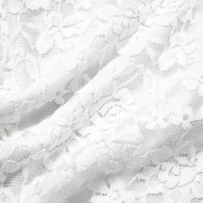 Slim Fit Bodysuit Elegant Lace Embroidered Bodysuit Deep V Neck Long Sleeve Playsuit Women's Slim Fit Spring Romper Lace