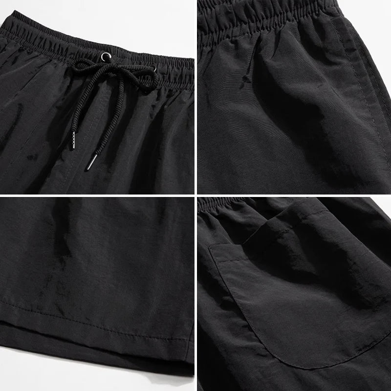 Short Pants for Summer Thin Style Quick Drying Three Part Pants Beach Pants Swimming Pants Home Casual Pants Badiee Stylez