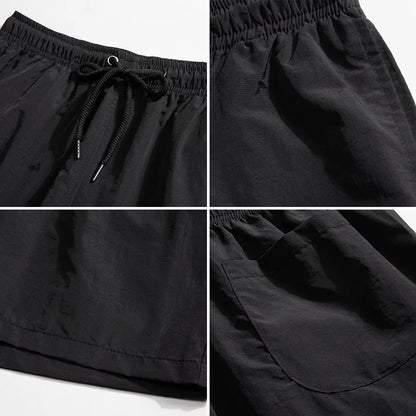 Short Pants for Summer Thin Style Quick Drying Three Part Pants Beach Pants Swimming Pants Home Casual Pants Badiee Stylez
