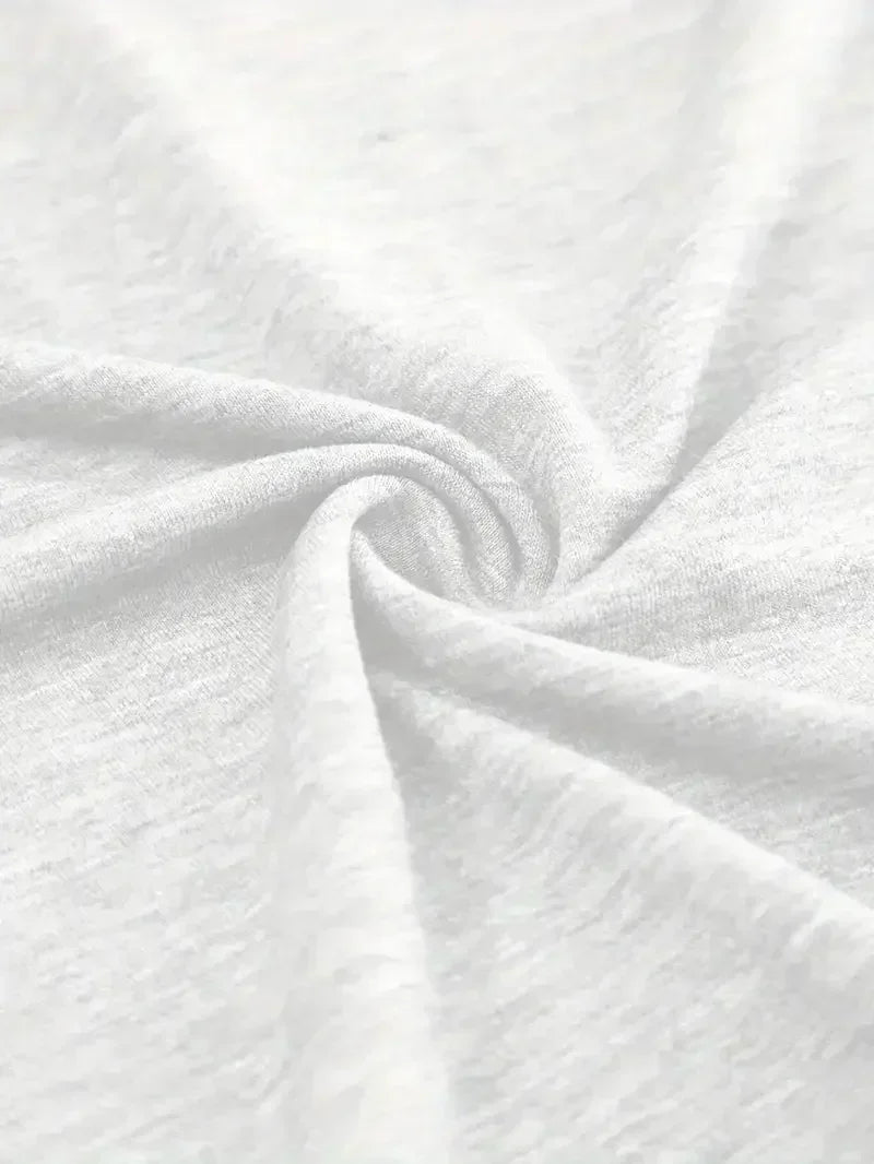 Plus Size Women's White Short - Sleeve T - shirt, Leopard Heart Graphic Print, Sexy & Stylish Streetwear Top