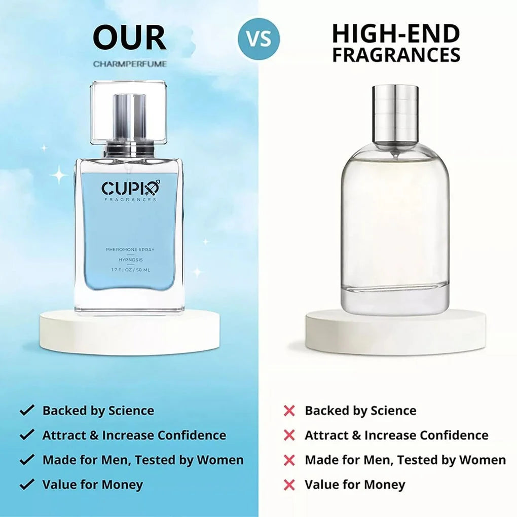 50ml Cupid Original Hypnosis 2.0 Pheromone-Infused Cologne For Men Spray - Pheromone Perfume For Men Fragrance - Best Gifts - Badiee Stylez