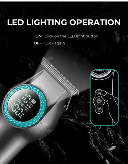 VGR Hair Clipper Professional Hair Trimmer 8000 RPM Hair Cutting Machine Electric Haircut Machine Cordless Clipper for Men V-990