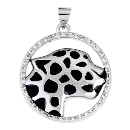 Juya Handmade Luxury Rainbow Zirconia 18K Gold Plated Decoration Snake Charms For DIY Fashion Talisman Jewelry Making Supplies White Gold CHINA