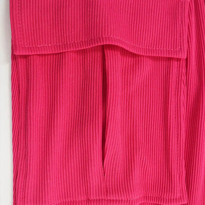 Spring New Women's Jumpsuits Sexy Sweet Pink Hollow Out Jumpsuit Streetwear Fashion Pockets Short Sleeve Female Elegant Rompers