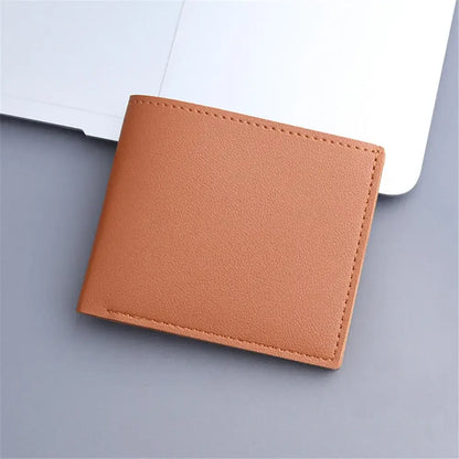 New Style Mini Thin Men Wallet Card Holder Men'S Purse Coin Pouch Id Card Holder Short Canvas Card Holder Wallet F