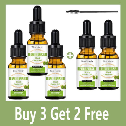 Eyelash Fast Grow Serum Lengthen Thicken Natural Curl Enlargement Eyelash Growth Natural Eyelashes Growth Serum in a week Buy 3 Get 2 Free