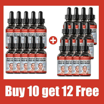 Niacinamide Facial Serum Salicylic Acid Moisturizing Skin Care Products 2024 22PCS