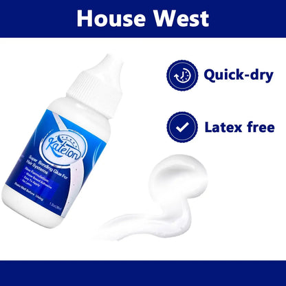 2pcs Wig Glue Strong Hold Lace Glue and Lace Glue Remover Set,Waterproof，securely，Safe Lace Front Wig Glue and Remover