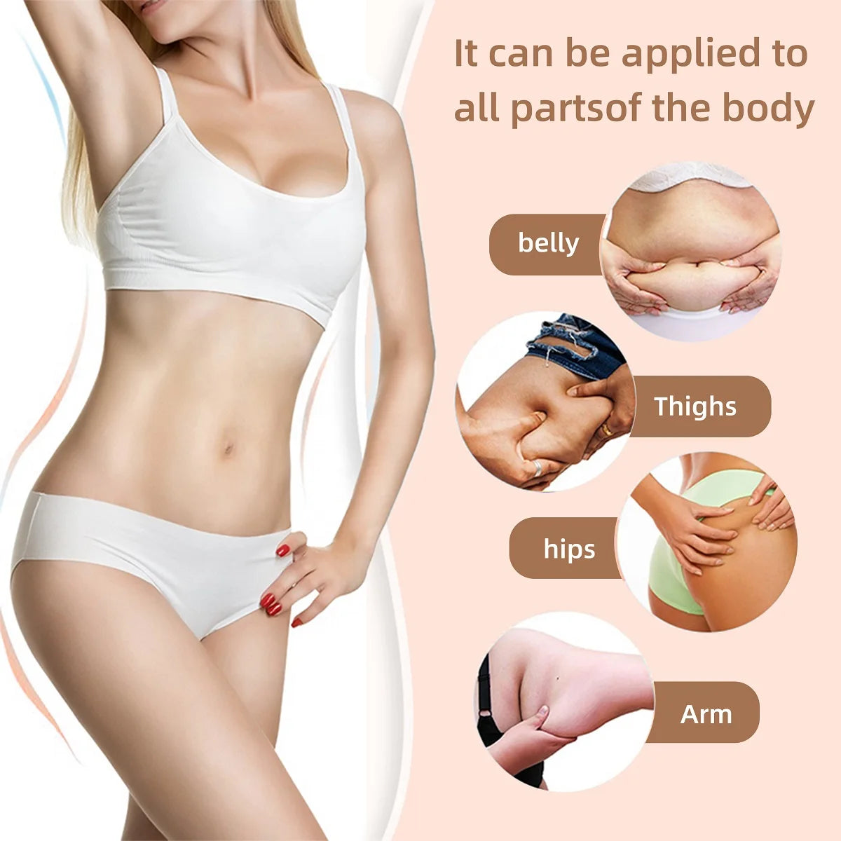 Catindra Body Smooths Skin Coconut Massage Oil Replenish Collagen Skin Tightening Moisturizing Firming Body Cleansing Essence