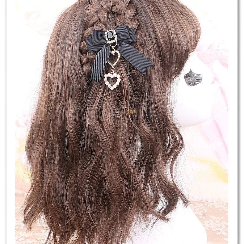 [1 pair] y2k accessories New year's eve decorations trendy hair clips lolita cosplay Hairpin cute accessories Decoration for new