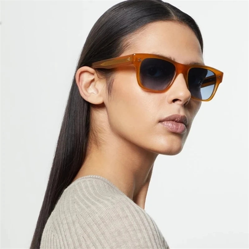 Famous Luxury Men's Sunglasses OV5524SU Square Acetate Female Women's Sunglasses BIRELL Outdoor oculos de sol masculino