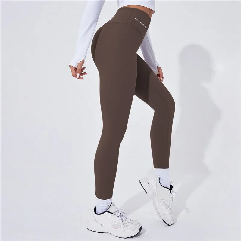 High Waist Yoga Warm Leggins Sports Tights Thermal Woman Running Pants Sexy Butt Lifting Leggings Push Up Panties Gym Fitness Badiee Stylez