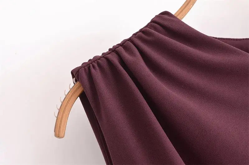 New Elegant Dresses Women's Summer 2025 New Fashion Tight Ruched Mini Party Women's Dress Street Youth Holiday Dress