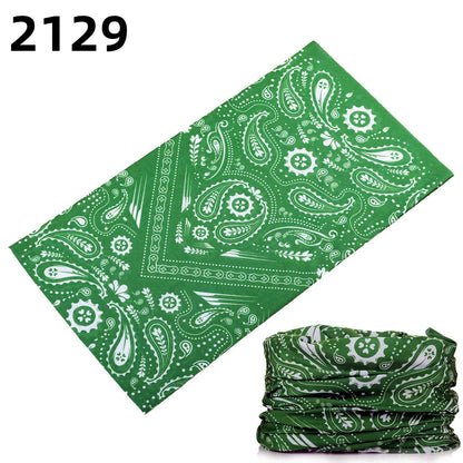 2101Unisex Climbing Hiking Scarf Sport Headwear Bandanas Motorcycle Turban Hand Band Magic Scarves Outdoor Cycling Headband Mask 2129