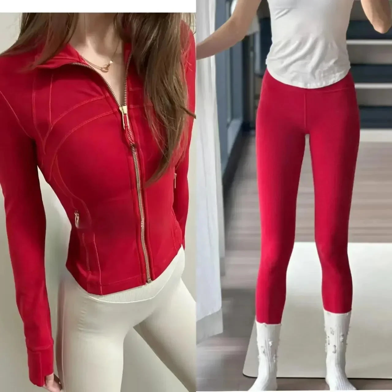 2025 Gold Label Short Sport Jacket Set Women's Yoga Clothes Slimming Fitness Jacket Active Wear Exercise Clothing Female Badiee Stylez