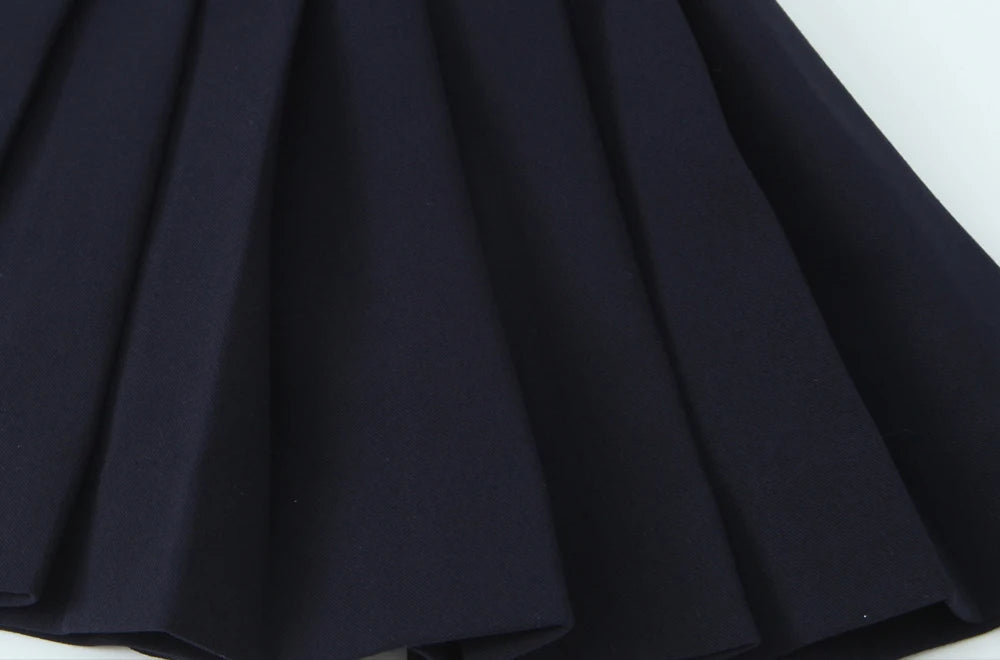 TRZA-Pleated Mini Dress with Side Loops for Women, Halter Neck, Back Zipper, Female Dresses, Chic Fashion Badiee Stylez