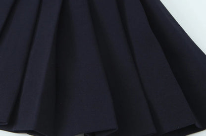 TRZA-Pleated Mini Dress with Side Loops for Women, Halter Neck, Back Zipper, Female Dresses, Chic Fashion Badiee Stylez