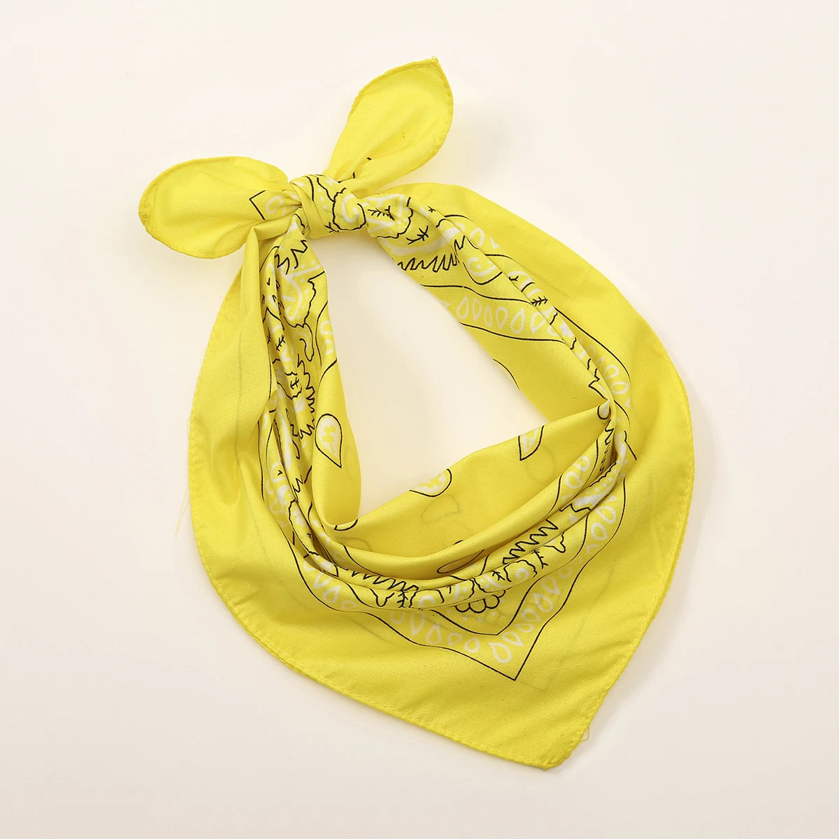 Bohemian Print Bandana Paisley Printed Headbands Hiphop Kerchief Outdoor Unisex Headband Wrist Wraps Face Mask Handkerchief FJ836-18