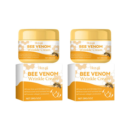 Bee Venom Face Cream Moisturizing Sagging Improvement Reduce Fine Lines Damaged Skin Repair Facial Cream Nourishing Skin Care 2 X 30g boxed