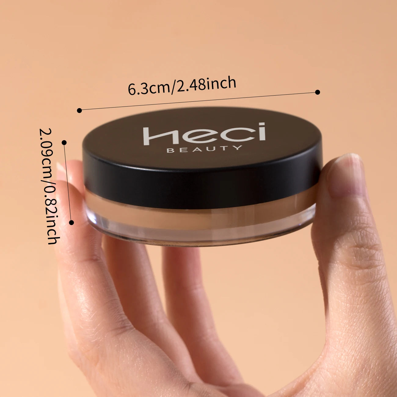 Waterproof Foundation Full Coverage, Oil-control Matte Velvet Nourishing Flawless Cream Foundation, 0.7oz Cream Bronzer Makeup