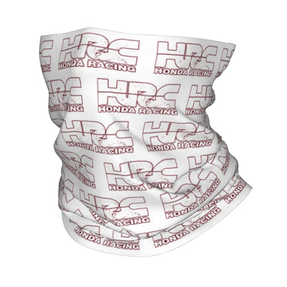 Custom H-Hondaes Motorcycle Rider Winter Headband Neck Warmer Women Men Ski Running Tube Scarf Moto Face Bandana Gaiter 23 Bandana