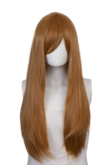 Cosplay Nyx Autumn Orange Long Straight Wig 28 Inches Long Straight wigs for Women Universal Cartoon Cosplay Wig Z80-15brown 24inches 1pc