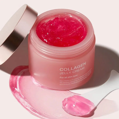 24h Glow & Lifted Collagen Jelly Cream Niacinamide And Hydrolyzed Collagen Strengthen The Skin Barrier And Moisturize The Skin 50g Jelly Cream