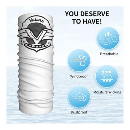 Vulcan Motorcycle Modren Bandana Neck Cover Printed Wrap Scarf Multi-use Headwear Outdoor Sports Unisex Adult Washable