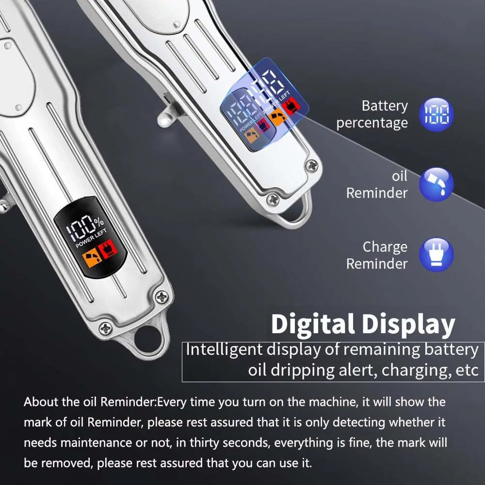 3 in1/1pc Hair Cutting Grooming Kit Professional Hair Clippers and Shaver Set Cordless Beard Trimming for Men