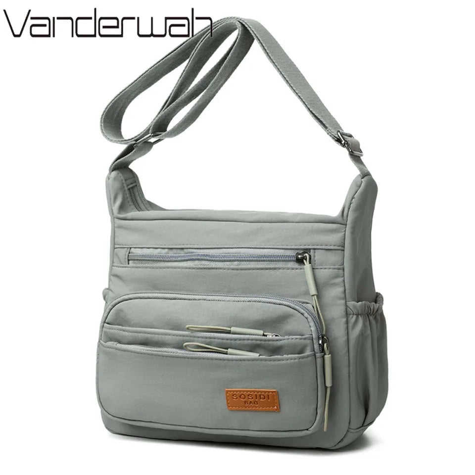 Multiple pockets Nylon Purses And Handbags Women Shoulder Bag Luxury Handbags Women Bags Designer Crossbody Bags for Women 2025